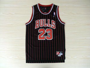 Maillot De Basket Chicago Bulls Michael Jordan 23 Eyed Engrener Fan Version Noir Rouge